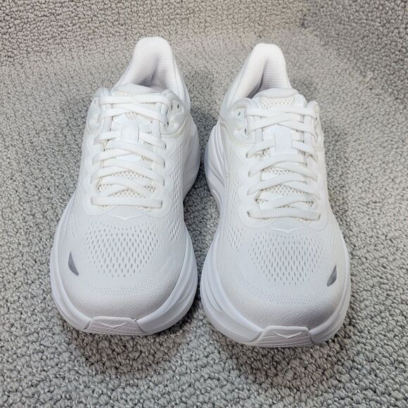 Hoka One One Bondi 9 Men’s US Size 8D White Running Shoes 1162011 WWH main image 8